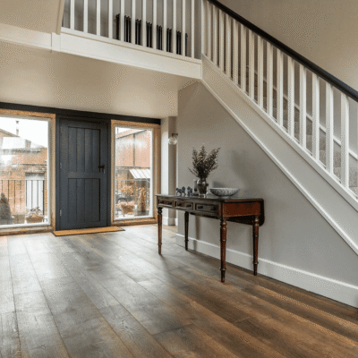 Smoked hardwood for flooring 3